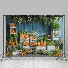 Aperturee - Aperturee Vibrant Vegetable Fresh Carrots Natural Backdrop