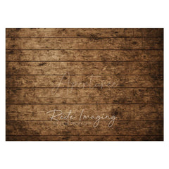 Aperturee - Aperturee Wood Brown Black Dots Rubber Floor Mat For Photo