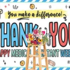 Aperturee - Aperturee You Make A Difference Medical Assistant Week Backdrop