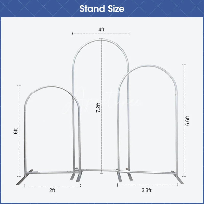 Aperturee - Bear Air Balloons Arch Backdrop Kit For Baby Shower