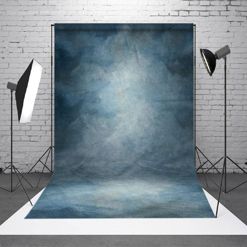Aperturee - Blue Gradient Retro Abstract Photo Studio Backdrop