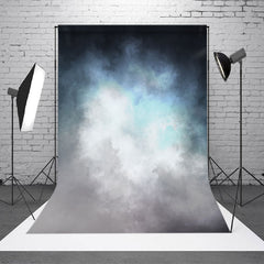 Aperturee - Blue Purple Black Grey Mixed Studio Backdrops