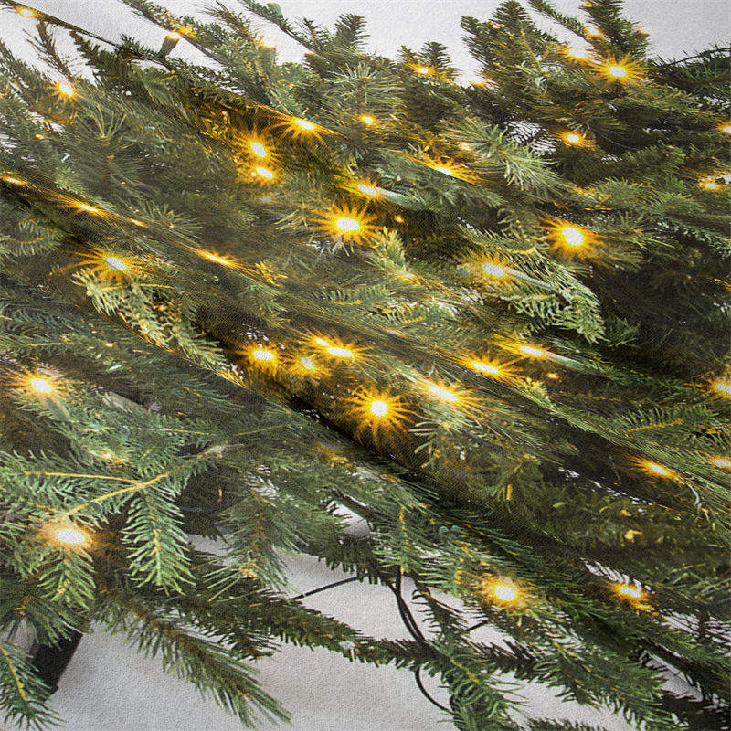 Aperturee - Bright Spark Christmas Tree Holiday Wall Tapestry
