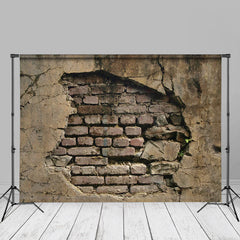 Aperturee - Brown Brick Texture Photography Studio Backdrop