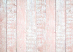 Aperturee - Candy Pink Wood Rubber Floor Mat For Photoshoot