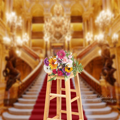 Aperturee - Castle Palace Girls Princess Birthday Photo Backdrop
