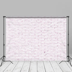 Aperturee - Chic Light Pink Brick Wall Photography Background