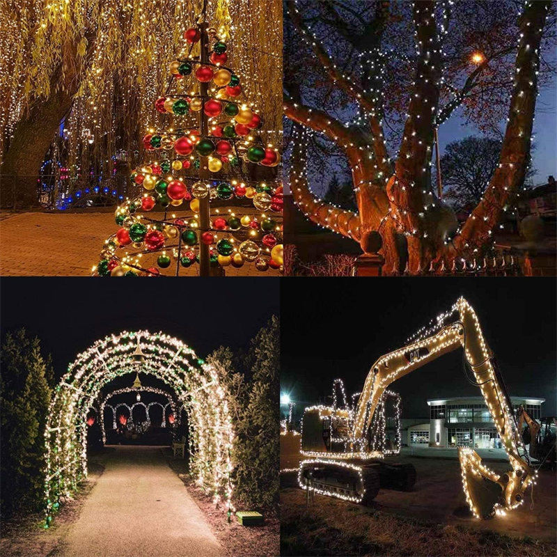 Aperturee - Christmas String Lights Xmas Tree Party Decoration