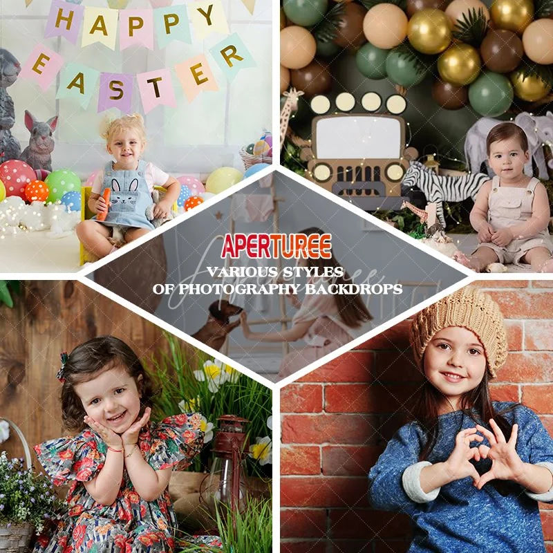 Aperturee - Christmas Tree Fireplace Stocks Photography Backdrop