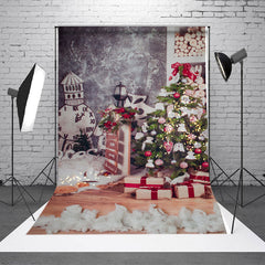 Aperturee - Christmas Tree Photo Studio Backdrops For Children