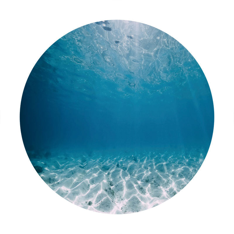 Aperturee - Circle Under The Sea Scenery Summer Backdrop