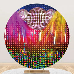 Aperturee - Colorful Dynamic Disco Round Dance Party Backdrop