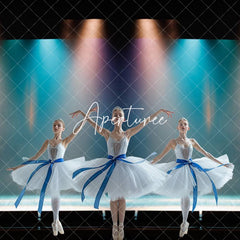Aperturee - Colorful lights And Smoke Theatrical Stage Backdrop