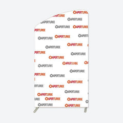 Aperturee - Custom Arch Backdrop Cover with Photo Text