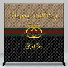 Aperturee - Custom Brand Bag Classic Pattern Birthday Backdrop