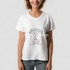Aperturee - Custom Family Reunion Cartoon Tree TShirt for Souvenir