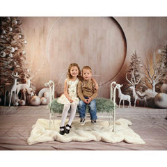 Aperturee - Custom Microfiber Cloth Backdrop With Personalized Text Print