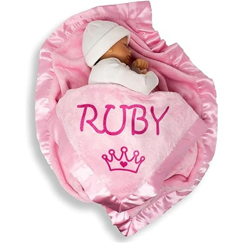 Lofaris Custom Name Catch Baby Blanket for Newborn Gift