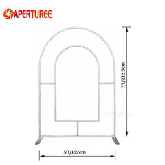 Aperturee - Custom Party Open Arch Backdrop Cover with Photo