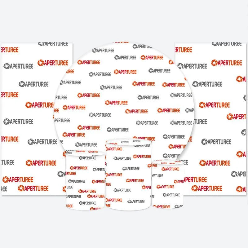 Aperturee - Custom Round Backdrop Kit with Rectangular Panel