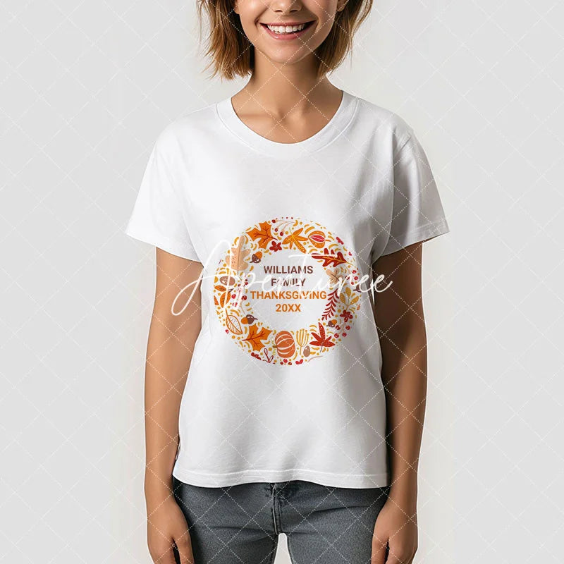 Aperturee - Custom Thanksgiving Family Reunion Vacation TShirt