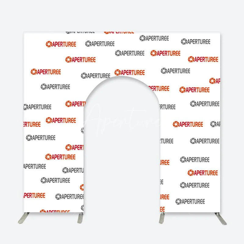 Aperturee - Custom Welcome Door Arch Party Backdrop Cover
