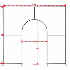 Lofaris Custom Welcome Door Arch Party Backdrop Cover