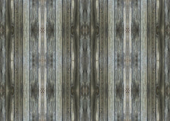 Aperturee - Deep Grey Vertical Texture Wood Rubber Floor Mat