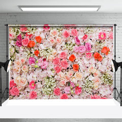 Aperturee - Dense Assorted Floral Spring Backdrop For Wedding