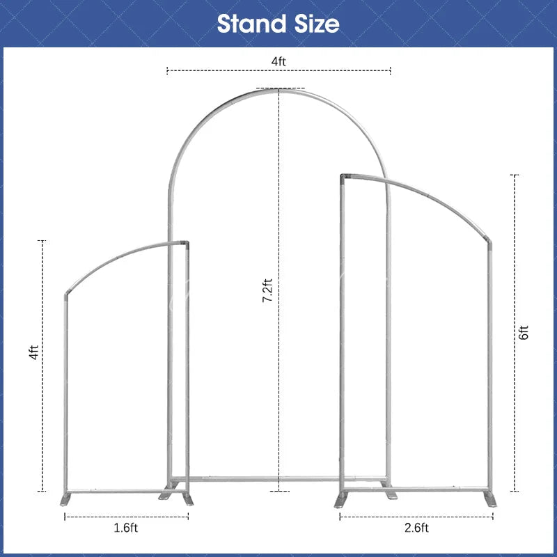 Aperturee - Elephant Theme Its A Boy Baby Shower Arch Backdrop Kit