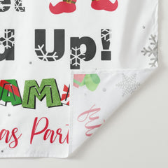 Aperturee - Elfed Up Pajama Merry Christmas Party Backdrop