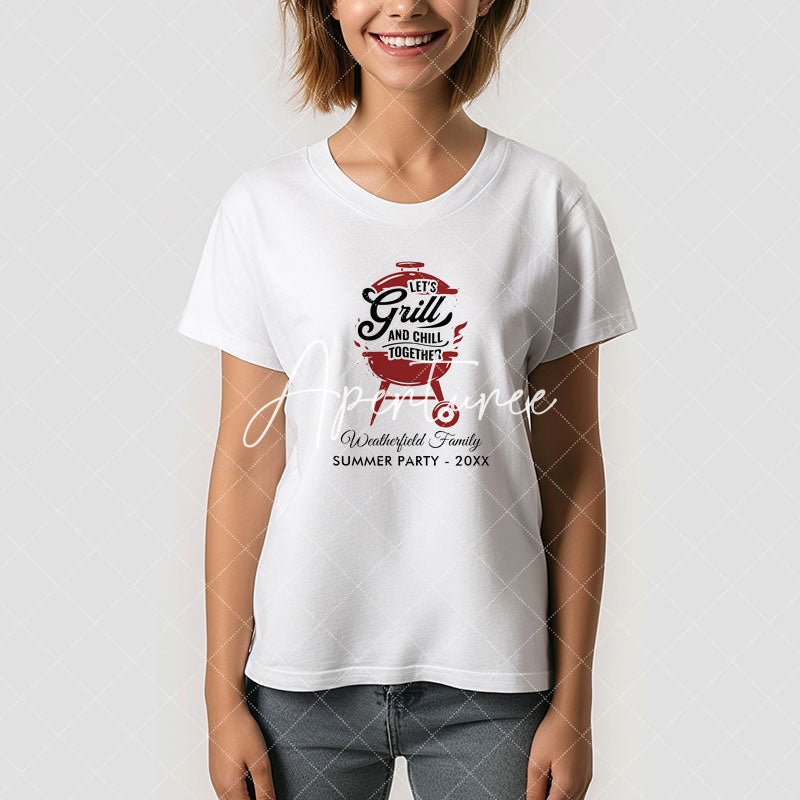 Aperturee - Family Reunion Annual BBQ Summer Party T-Shirt