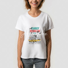 Aperturee - Family Reunion Retro Beach Vacation Custom T-Shirt