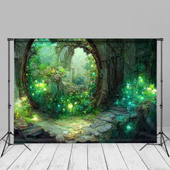 Aperturee - Fantasy Magic Forest Landscape Portrait Backdrop