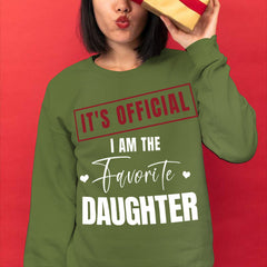 Aperturee - Favorite Daughter Classic Crewneck Sweatshirt