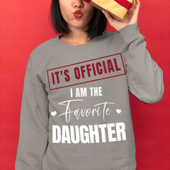 Aperturee - Favorite Daughter Classic Crewneck Sweatshirt