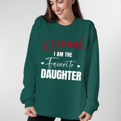 Aperturee - Favorite Daughter Classic Crewneck Sweatshirt