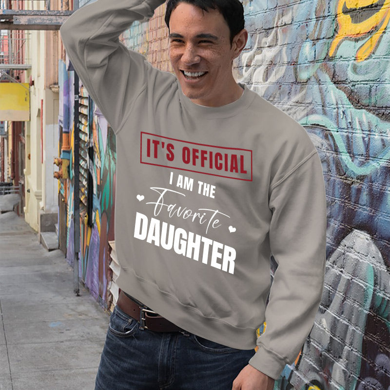 Aperturee - Favorite Daughter Classic Crewneck Sweatshirt