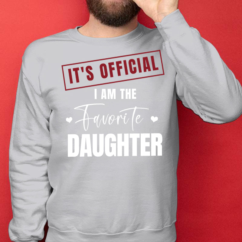 Aperturee - Favorite Daughter Classic Crewneck Sweatshirt