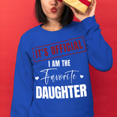 Aperturee - Favorite Daughter Classic Crewneck Sweatshirt