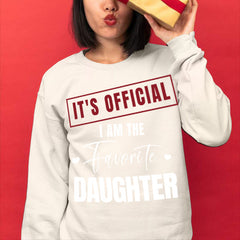 Aperturee - Favorite Daughter Classic Crewneck Sweatshirt