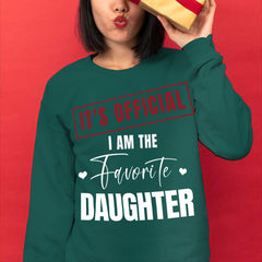 Aperturee - Favorite Daughter Classic Crewneck Sweatshirt