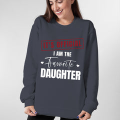 Aperturee - Favorite Daughter Classic Crewneck Sweatshirt