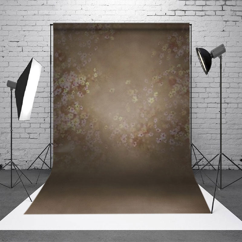 Aperturee - Flower Vintage Abstract Backdrop For Photography