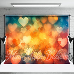 Aperturee - Glitter Heart Pattern Bokeh Photoshoot Backdrop