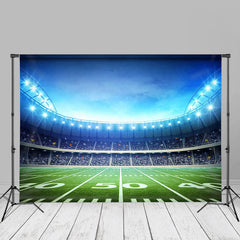 Aperturee - Glowing Football Match Stadium Sport Party Backdrop