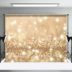Aperturee - Gold Glitter Spot Bokeh Photoshoot Wedding Backdrop