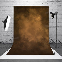 Aperturee - Gradient Simple Brown Backdrop For Photography
