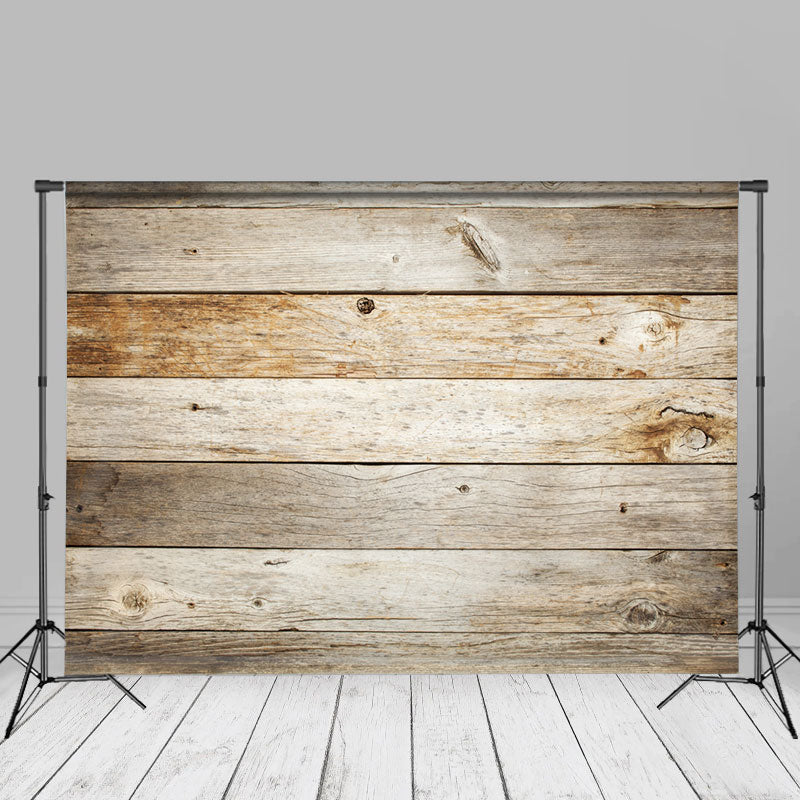 Aperturee - Gray Wooden Plank Texture Nature Photo Backdrop