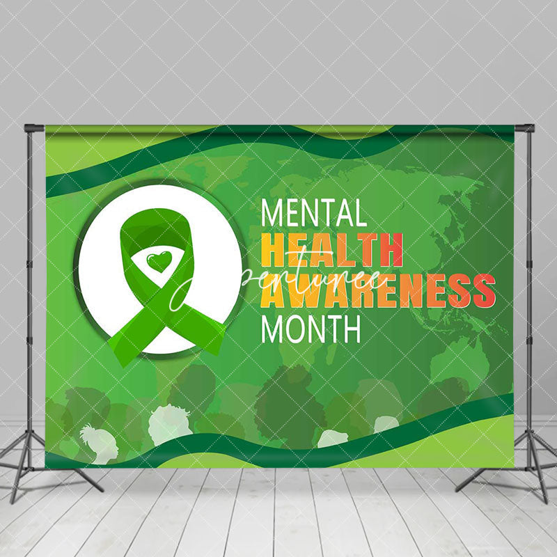 Aperturee - Green Earth Mental Health Awareness Month Backdrop